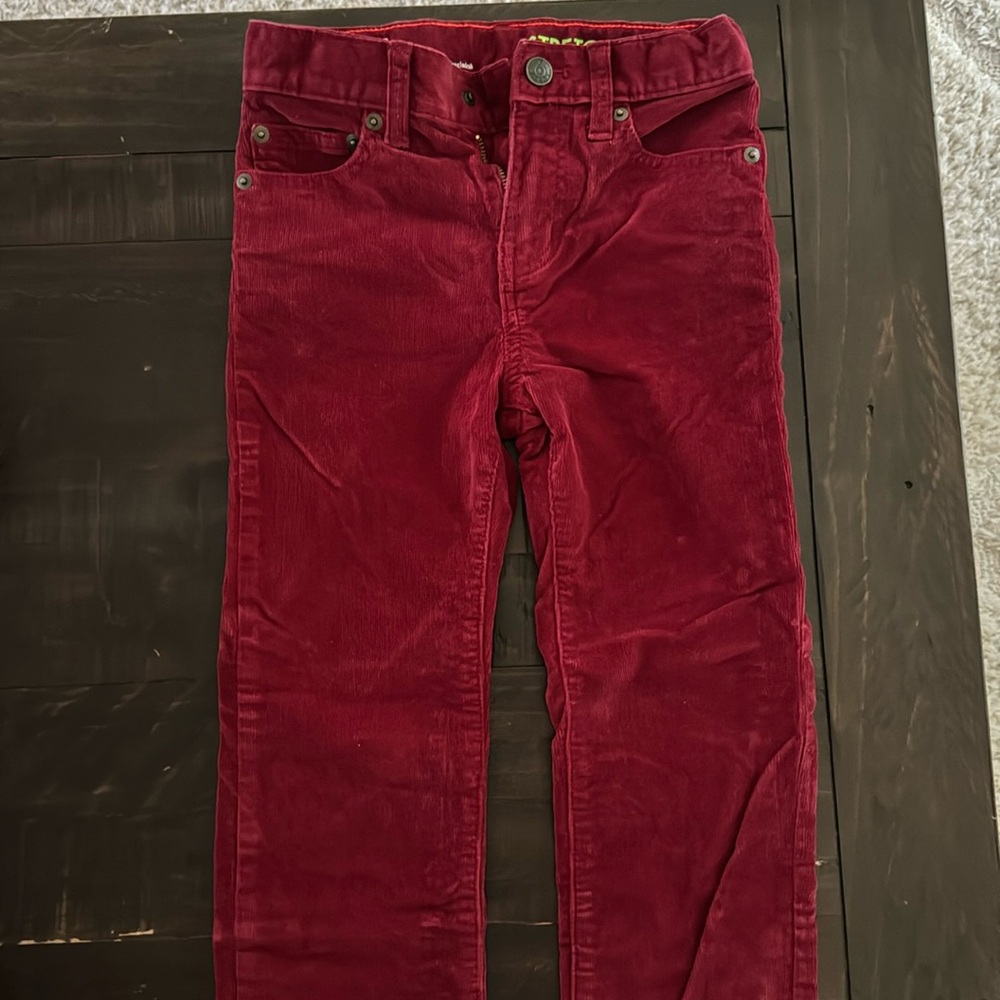 J Crew Boys stretch fit Corduroy (size 7)